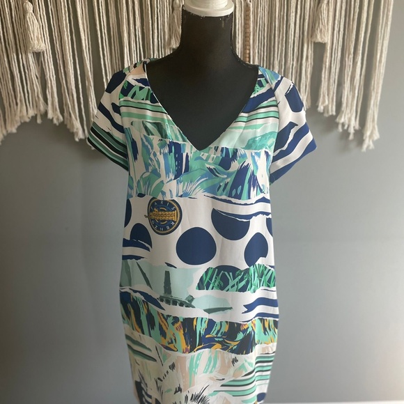 Kenzo Multicolour Shift Dress - Picture 2 of 5